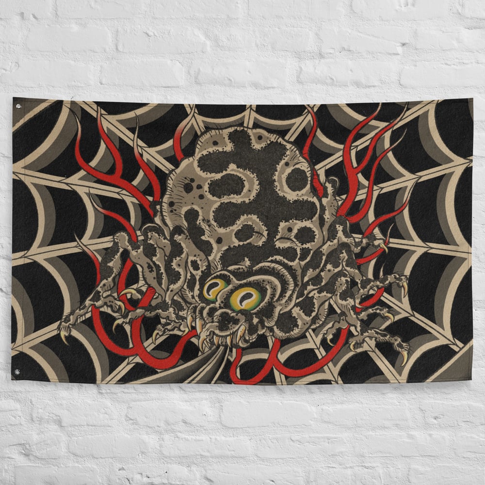 EARTH SPIDER FLAG