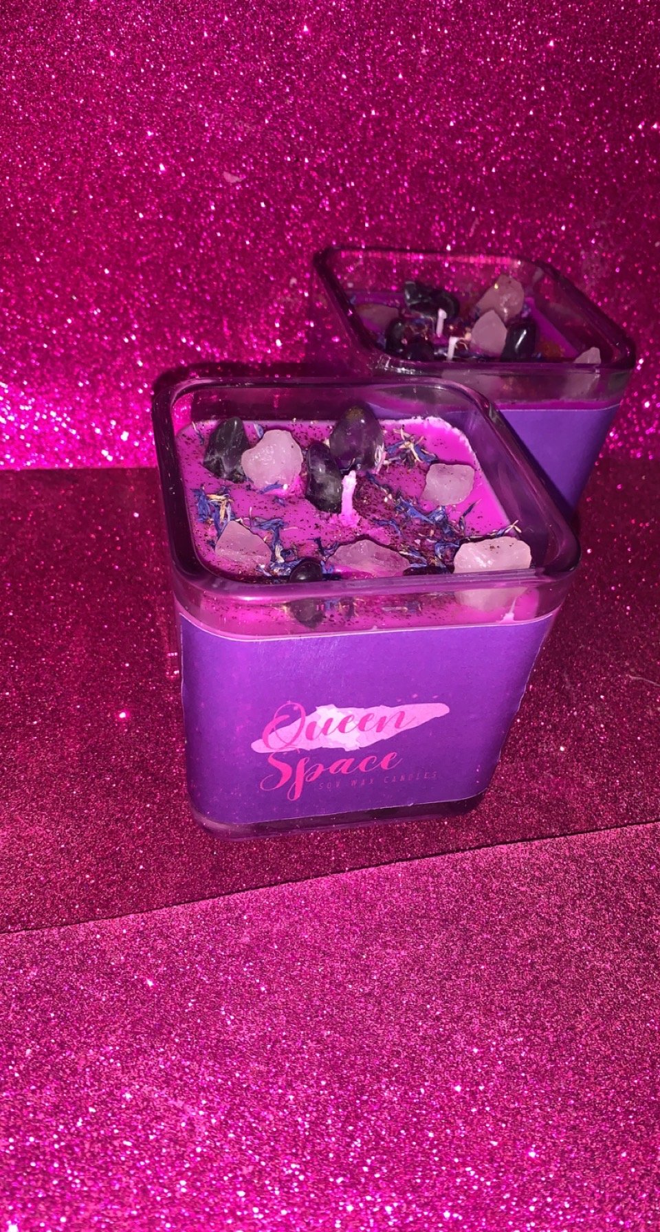 Image of Queen Space👑 soy wax 8oz & 16oz candles (Out of stock)