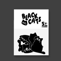 Image 2 of Stickers holographiques Black Cats