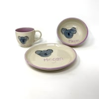 Image 1 of Personalised Child's Mug, Bowl and Plate set