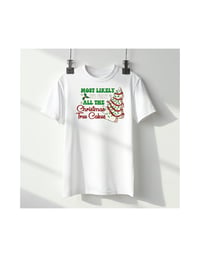 Image 2 of Christmas Cakes Shirt 