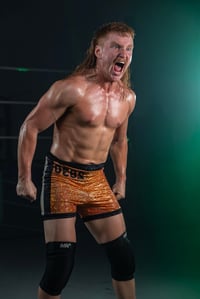 Image 1 of RING WORN SHORTS - Dropouts Tag Team Custom Gear 