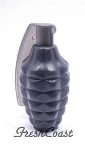 Image of Rugged Black Grenade Soap on a Rope