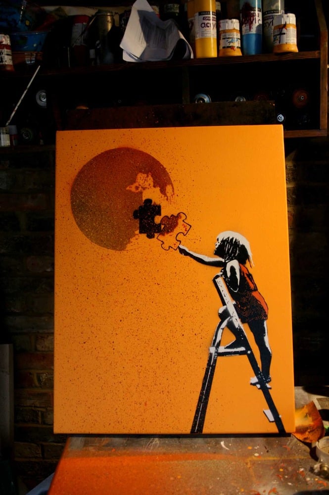 Image of "With one piece missing, the whole thing's broken"..... -Mango Canvas