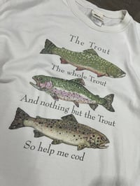 Image 2 of Vintage The Trout, The Whole Trout Tee