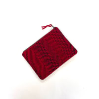 Image 4 of Hand Woven Ruby Pouch of Sunshine 