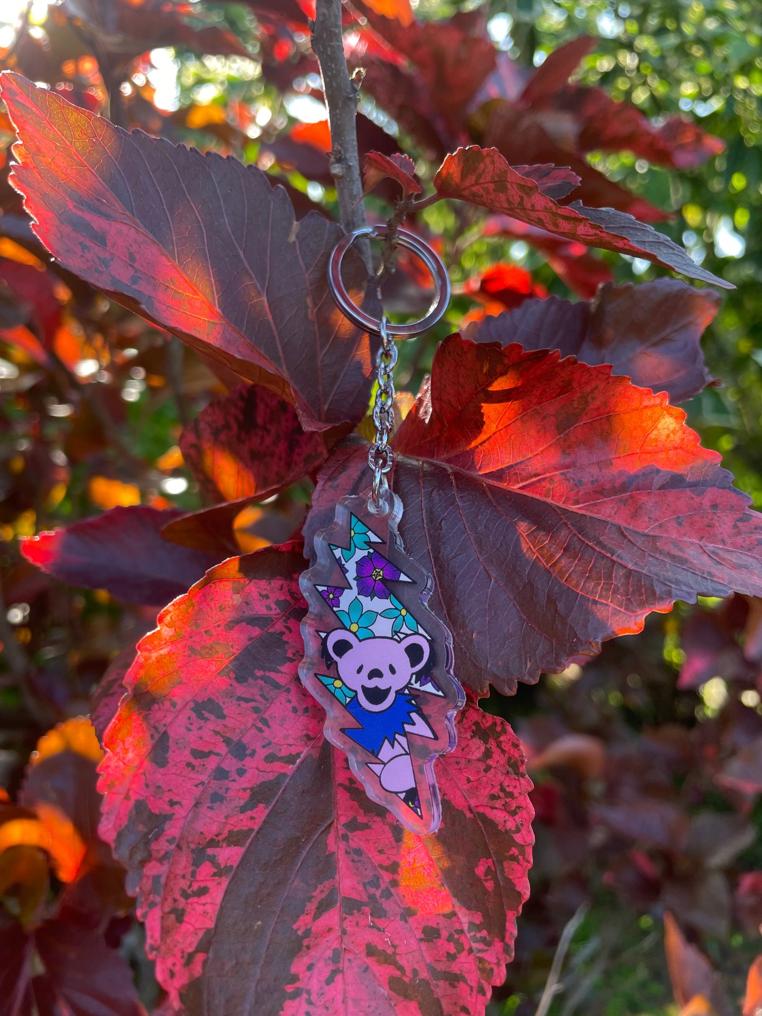 Image of Bear Bolt Keychain