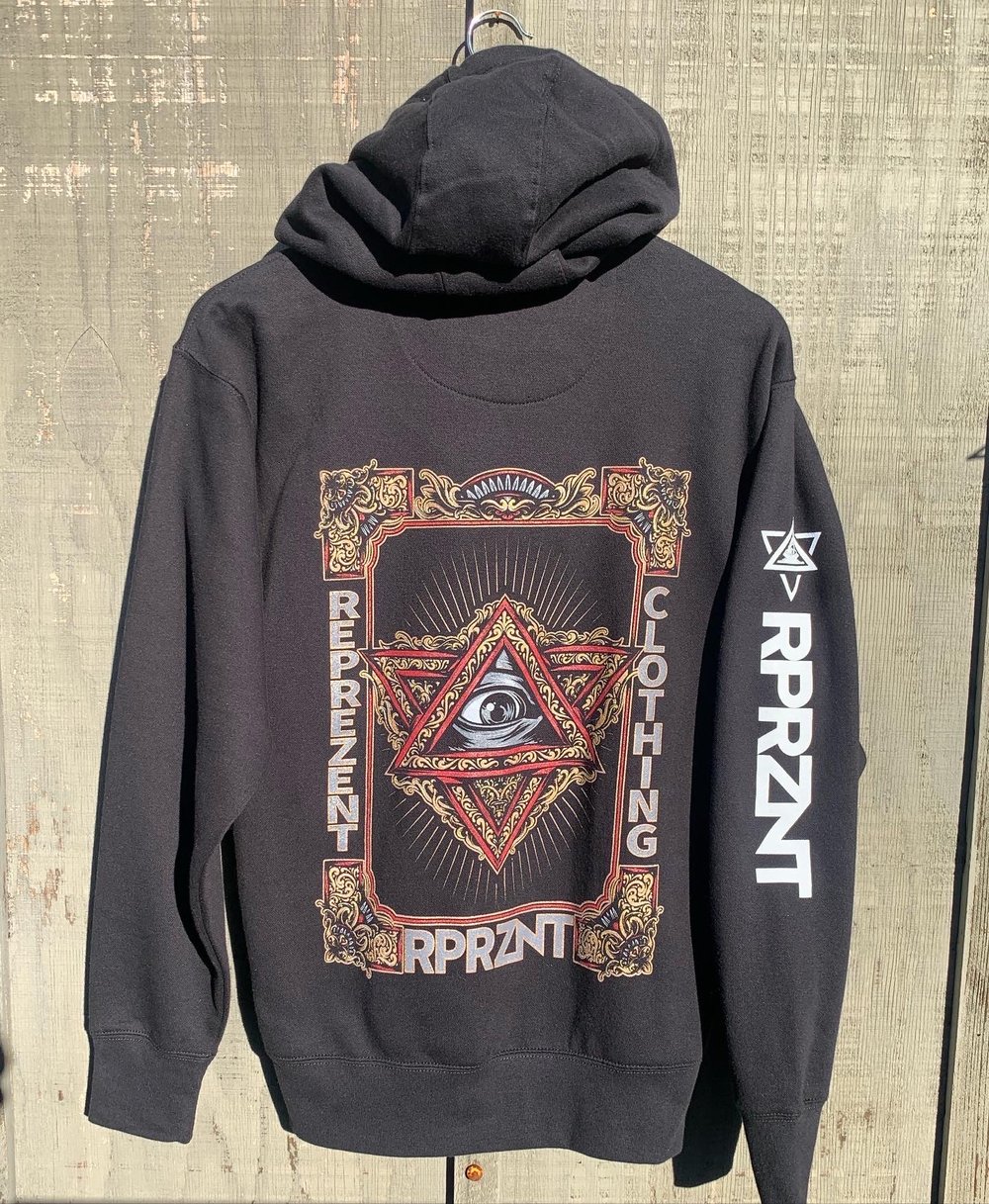 Image of The Gambler Limited zip up hoodie 