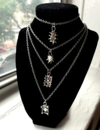 Image 4 of pearly and mirror pendants