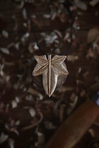 Image 1 of Silver Ivy Leaf Pendant 