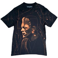 Image 1 of “FRANKENSTEIN #2” Custom Bleach Painted T-shirt MEDIUM