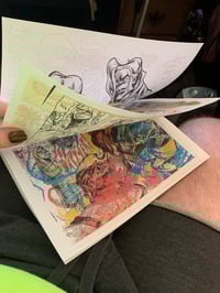 Image 1 of The "WHY can't we all fucking just PRESS their BUTTON" Comics anthology zine by Killdozer_Superfund
