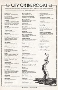 Image of City on the Rocks Print