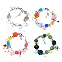 Image 1 of button bracelets