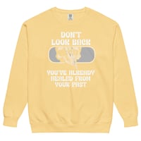 Image 3 of Unisex PAST HEALING garment-dyed sweatshirt