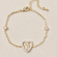 Image 2 of Virgin Mary Heart Bracelet