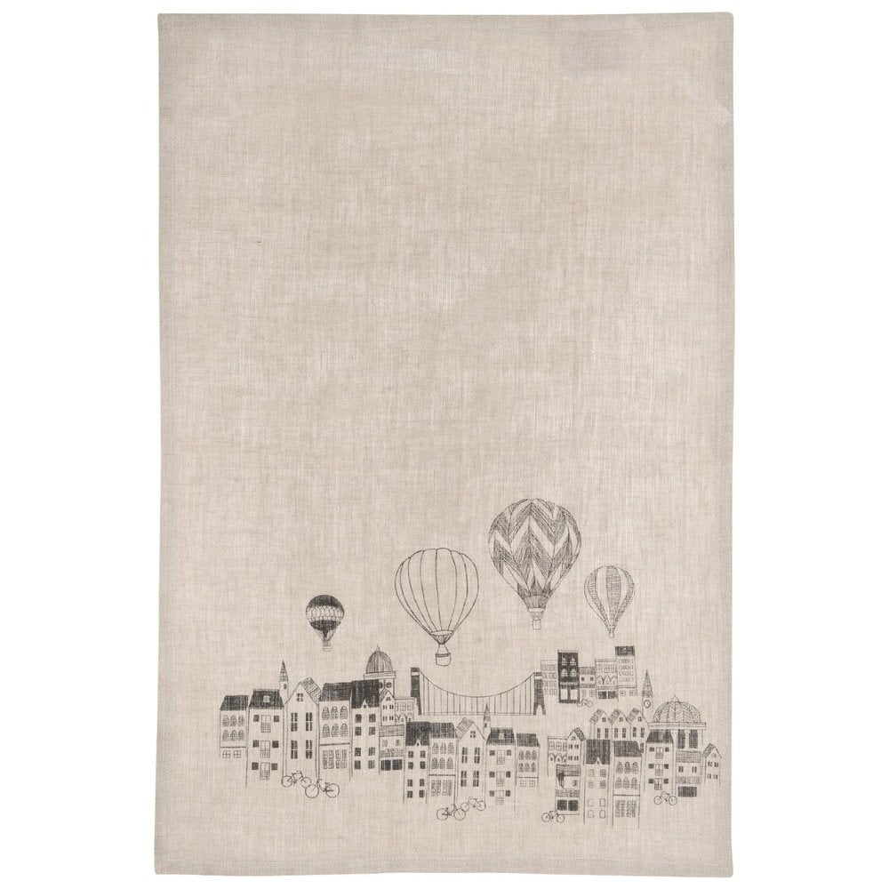 Image of Tea Towel: Linen Panorama