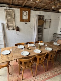 Image 2 of La table de ferme & ses rallonges 