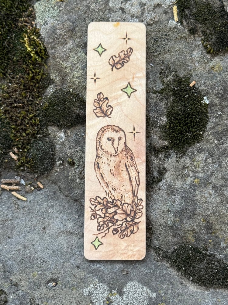 The Owl - Mini Gilded Guardian Bookmark  Image 3