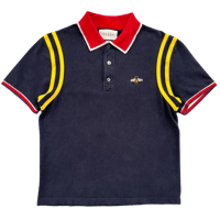 Image 1 of ‘21 Gucci Bee Patch Polo - L