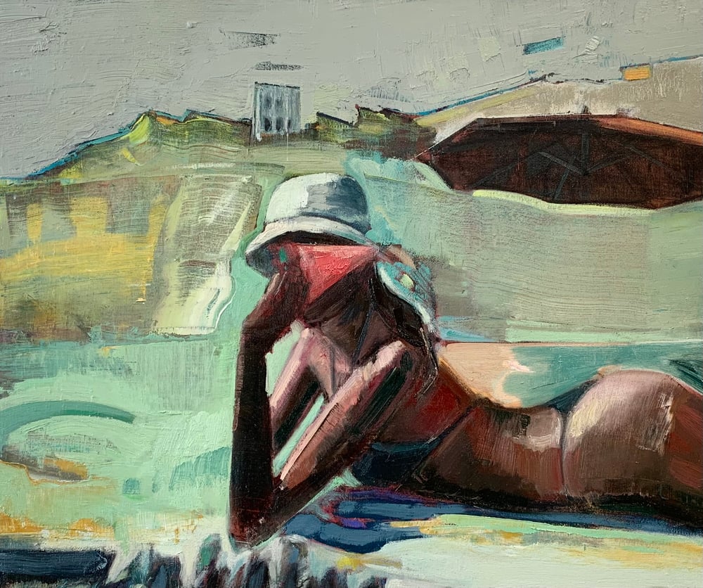 Image of Painting / maleri / 50x60 cm