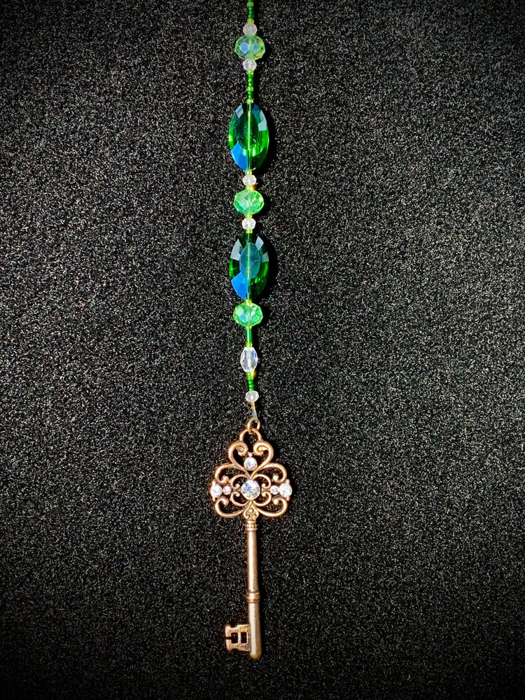 Image of “Skeleton Key” Sun Catcher