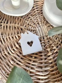 Image 1 of House With Heart Window 