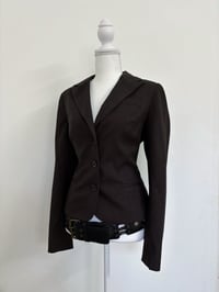 Image 1 of 00s Brown blazer // M