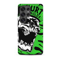 Image 2 of Green Skull Tough Case For Samsung®