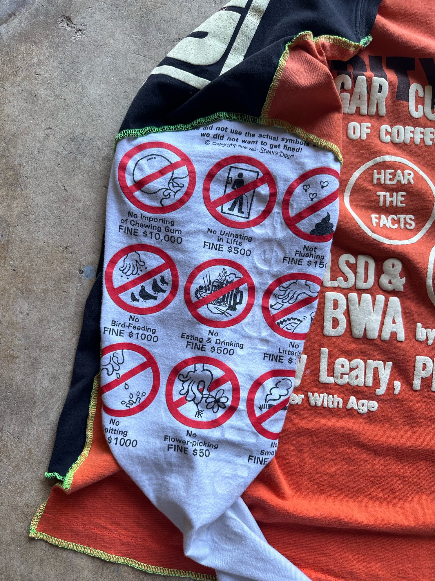 Image of Better With Age Upcycled Drug Longsleeve