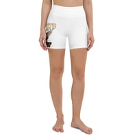 Image 3 of Women DIVINELY PROTECTED Yoga Shorts