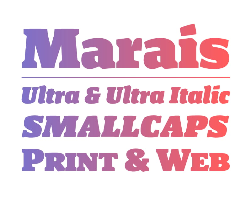 Image of Marais Ultra + Ultra Italic + Web