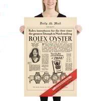 Image 4 of Rolex waterproof ad poster