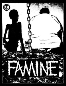 Image of FAMINE "FIRST WORLD EXISTENCE" SHIRT