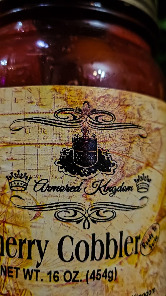 πThe Armored Kingdom Premium Cherry Cobbler (16 OZ)ππ₯§