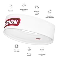 Criterion Red & White (OG type) Headband