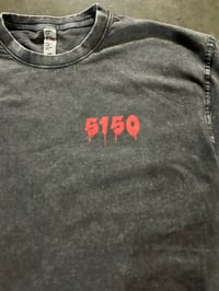 Image 4 of Grey Distressed 5150 Drip T