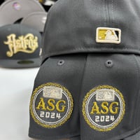 Image 2 of New Era 59Fifty “Grey Tape” 🤘