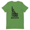 IDAHOME County Lines - Unisex T-shirt - Black print