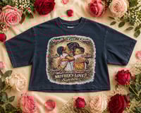 Mothers Touch Cropped (W Tee Black)