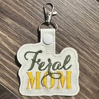 Image 14 of Embroidered Vinyl Keychains