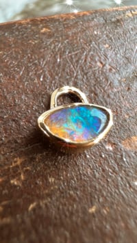 Image 1 of 14k Lightning Ridge Opal