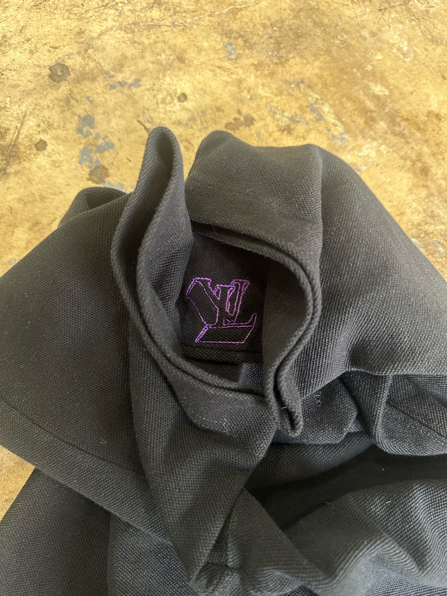 Image of Louis Vuitton SS19 Plain Rainbow Polo Halfzip