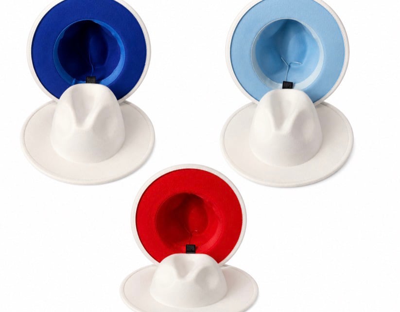 Image of Color Fusion Fedora Hats