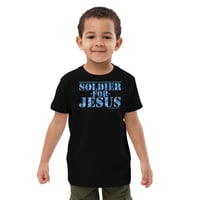 Image 2 of Soldier For Jesus ICE Organic cotton kids t-shirt