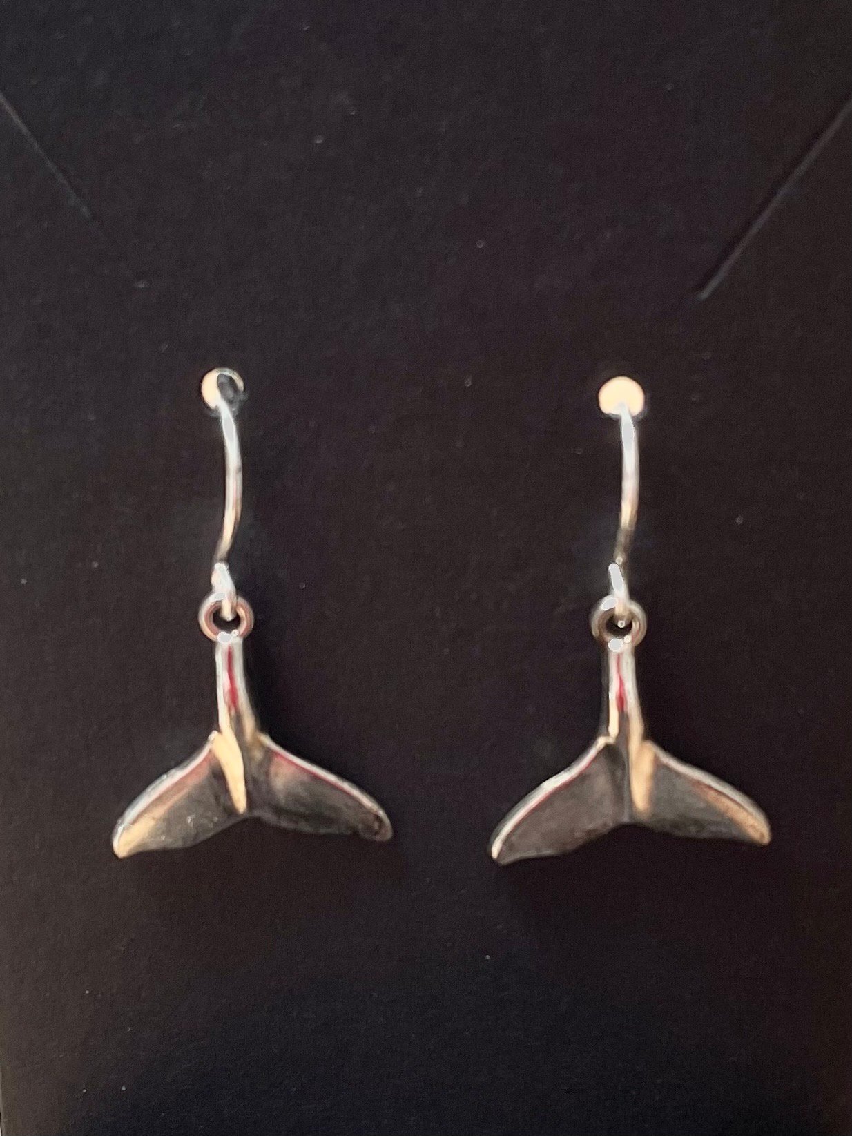 Image of Whale tail earrings