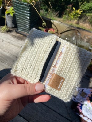 Image of Crochet Card Holder