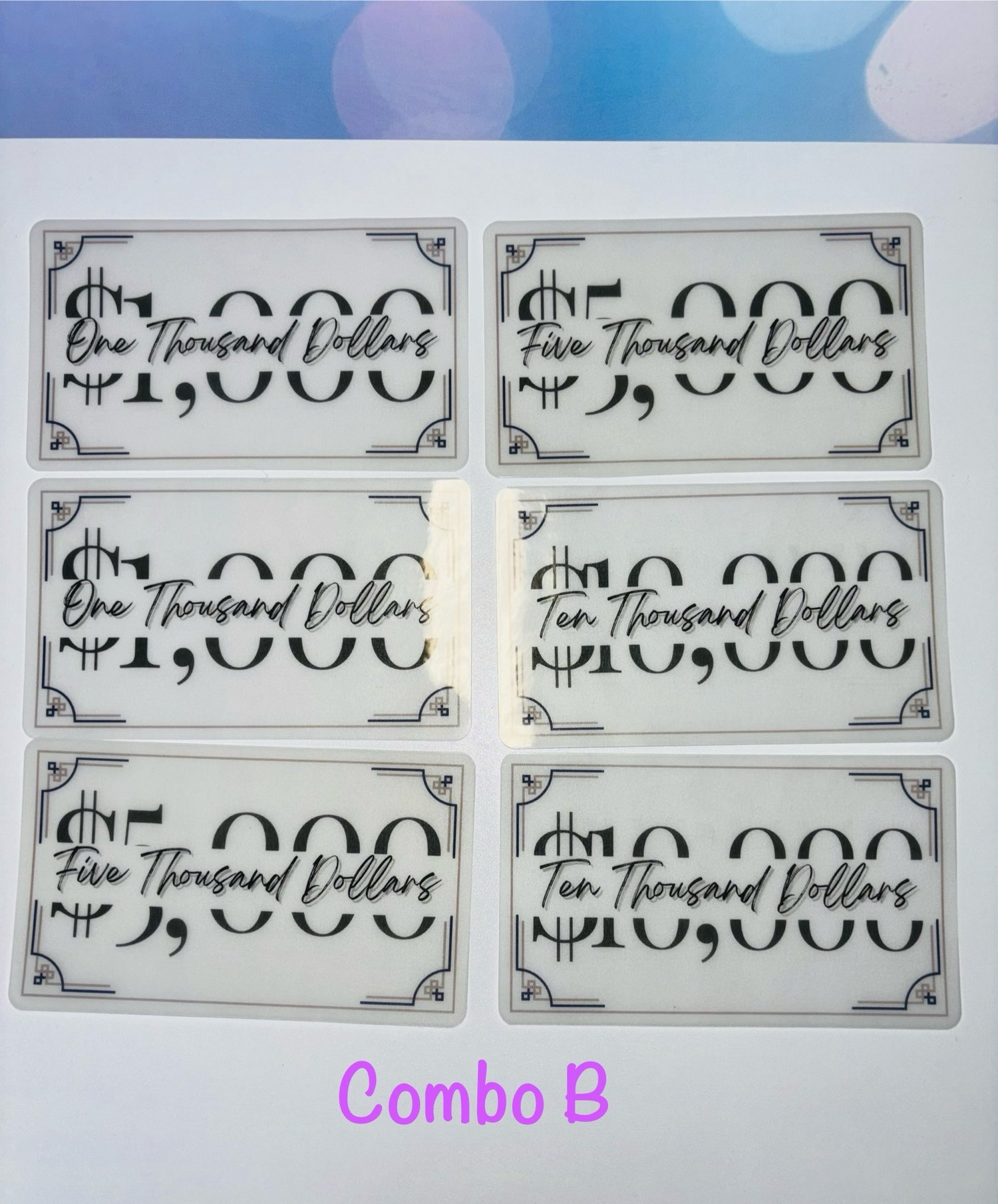 Image of Classic Placeholders Set