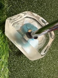 Image 3 of Blue flower block mallet putter