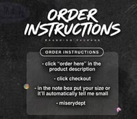 Image 2 of misery  tee